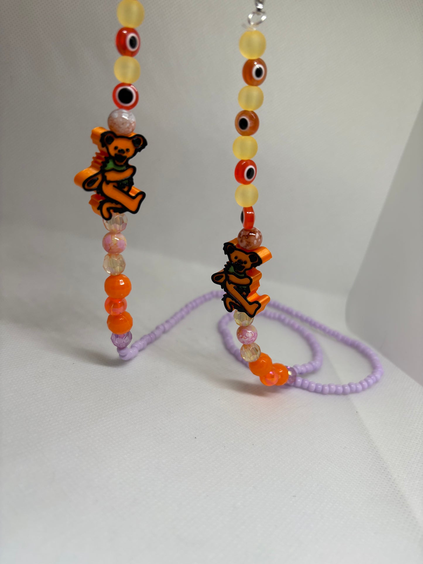 Purple and Orange Bear